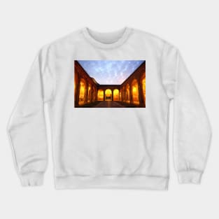 Basilica of Sant' Ambrogio. Inner Court. Milan, Italy 2010 Crewneck Sweatshirt